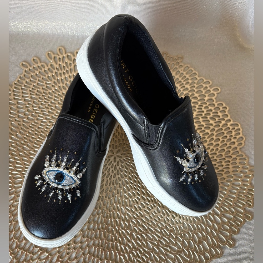 Kurt Geiger Women’s London Leah Eye Platform Slip-On Sneakers-Size 5 1/2 to 6 - Picture 2 of 10